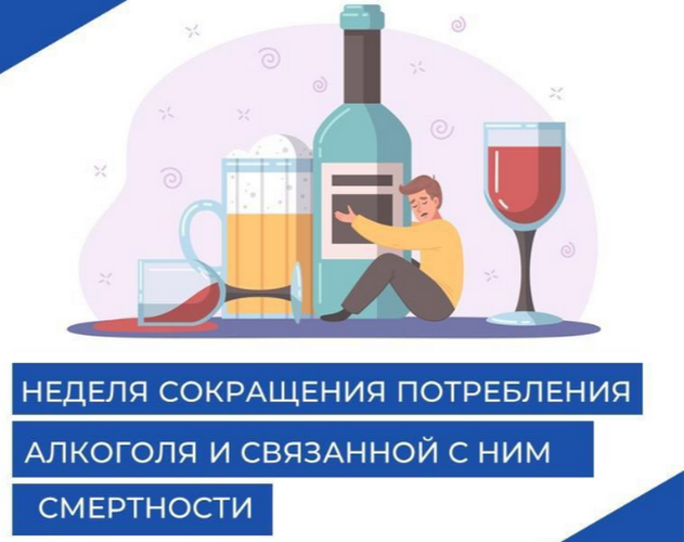 Неделя сокращения потребления алкоголя и связанной с ним смертности